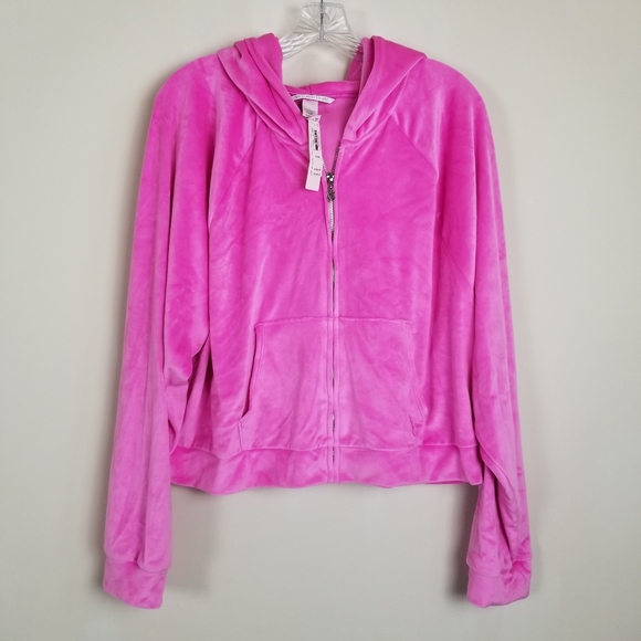 Victoria's Secret Jackets & Blazers - Victoria's Secret Soft Velour Jacket XL NWT